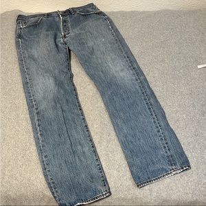 Y2K Levis 501 Jeans Size 33 Distressed Skater Streetwear Grunge